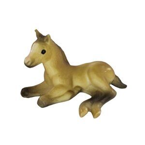 Breyer Stablemate Thoroughbred Lying Foal Buckskin Morgan Horse #59971